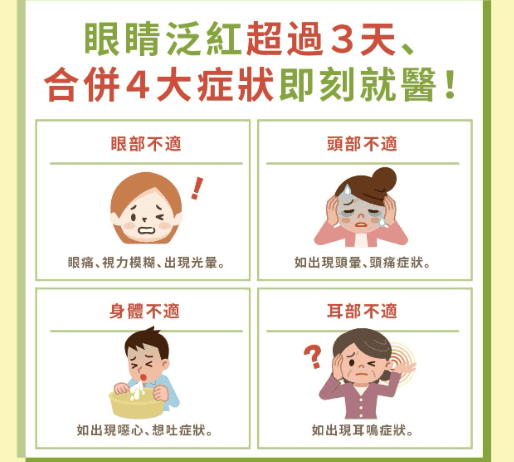 眼睛血絲伴隨3症狀要就醫